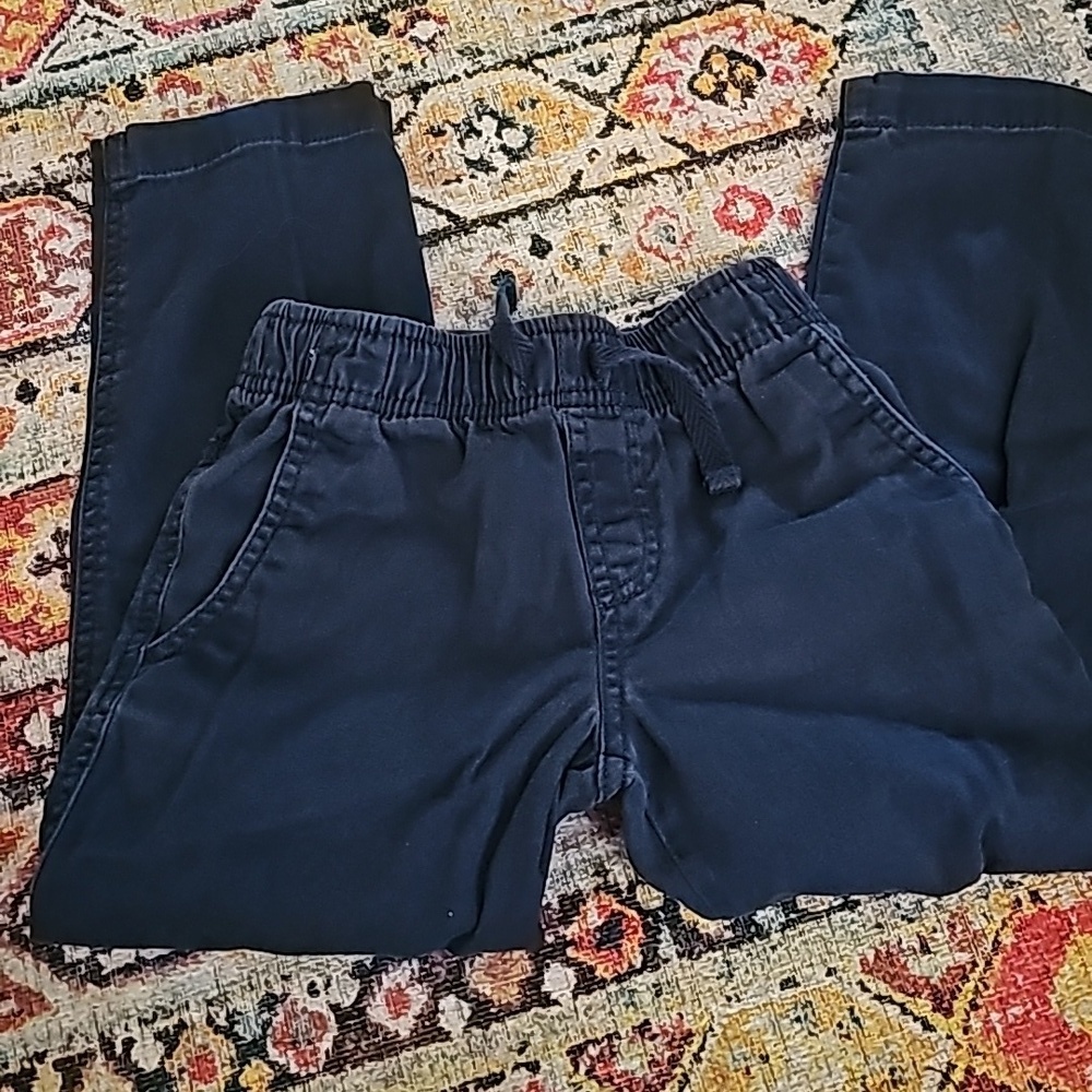 Kids size xs 4-5 uniform pants with elastic waist - Picture 3 of 11